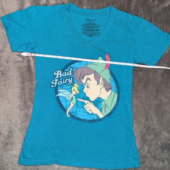 Ladies XS Bad Fairy Peter Pan & Tinkerbell tee - Picture 3 of 6